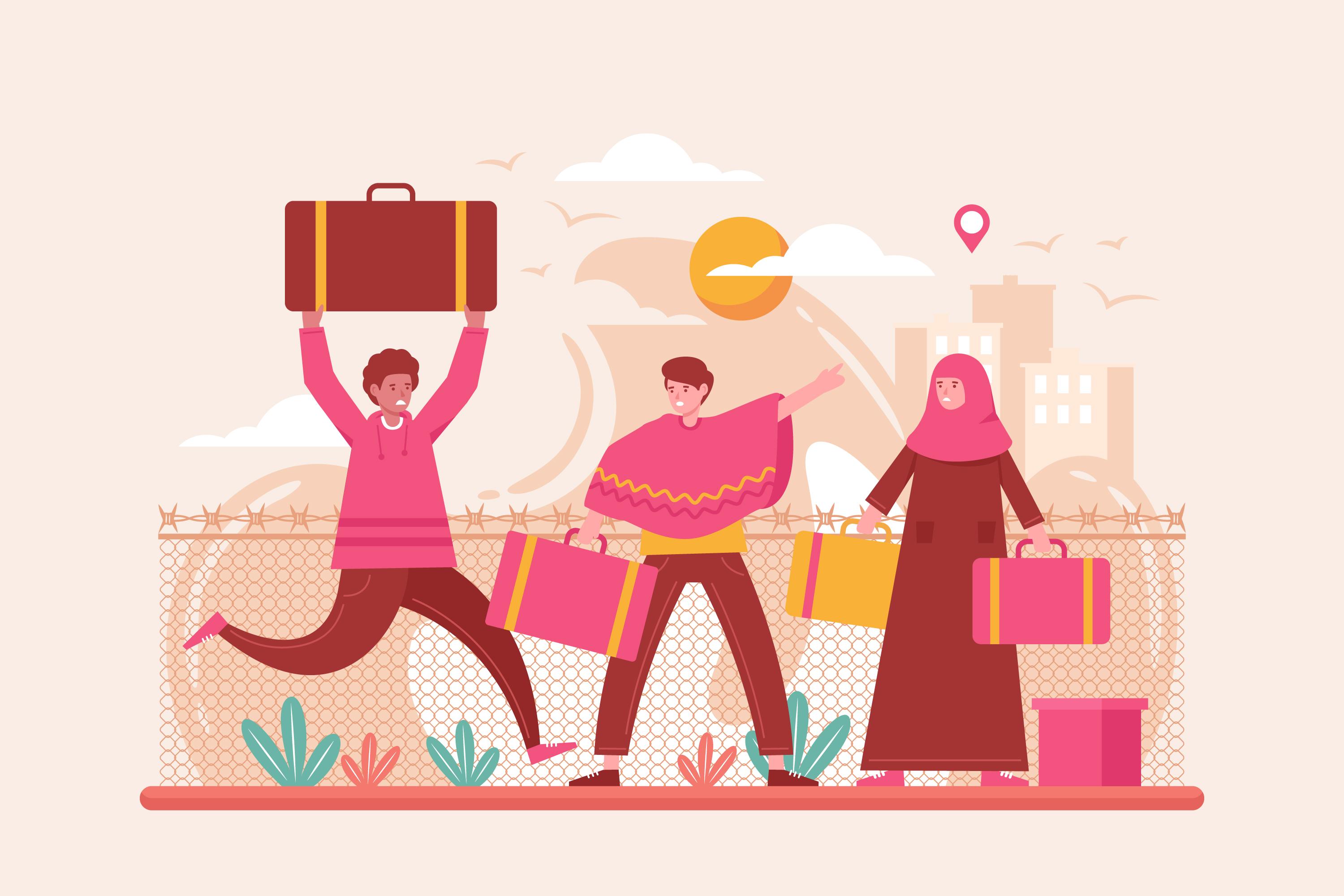 Ilustrasi Merayakan Hari Raya