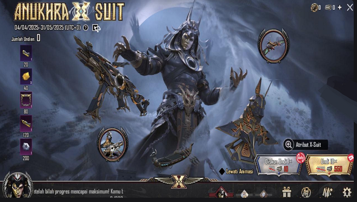 X-Suit Anukhra PUBG Mobile