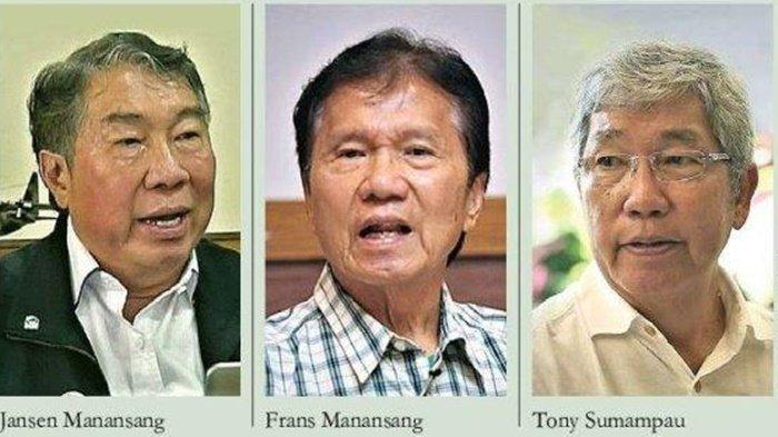 OWNER: Dari kiri, Jansen Manansang, Frans Manansang dan Tony Sumampau yang merupakan anak Hari Manansang. Mereka adalah pendiri Taman Safari Indonesia. (Buku Tiga Maca Asia Terbitan Gramedia)