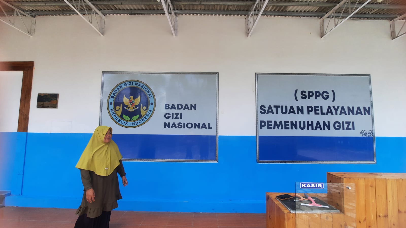 MBG: Salah satu dapur umum SPPG mandiri yang ada di Jalan Hayam Wuruk, Kota Purwodadi.