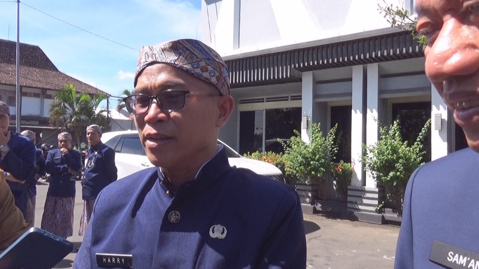 Kabid Bina Marga pada Dinas Pekerjaan Umum dan Penataan Ruang (PUPR), Harry Wibowo sebagai Pelaksana Tugas (Plt) Kepala Dinas PUPR Kabupaten Kudus, Rabu (23/4). (ANDIKA TRISNA SAPUTRA/RADAR KUDUS)