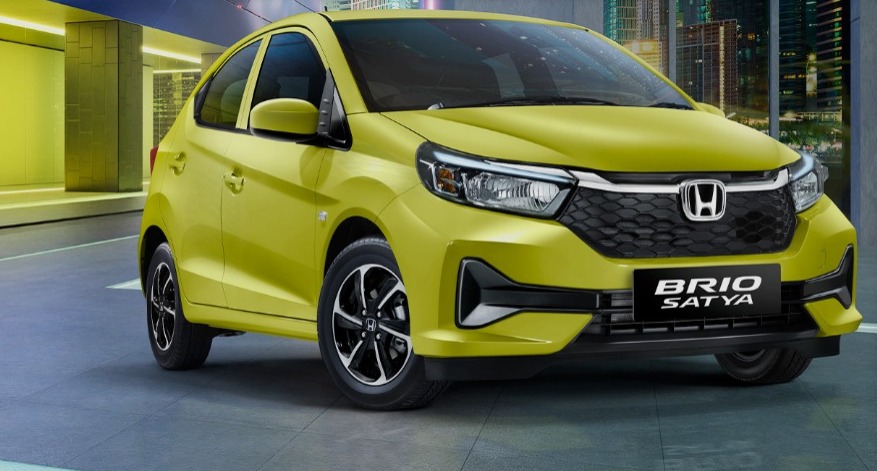 Mobil Honda Brio Satya masuk rekomendasi mobil bekas yang irit untuk digunakan harian. (HONDA)