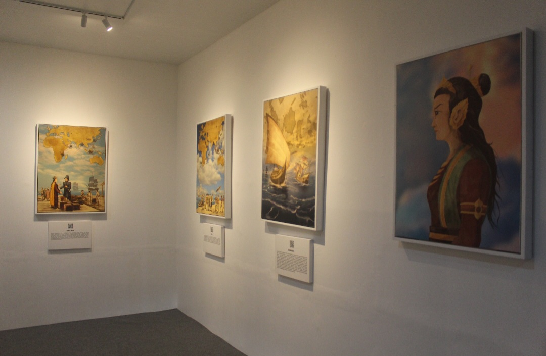 MAGNUM OPUS: Beberapa visualisasi garapan Nano Warsono di Pameran Ratu Kalinyamat.