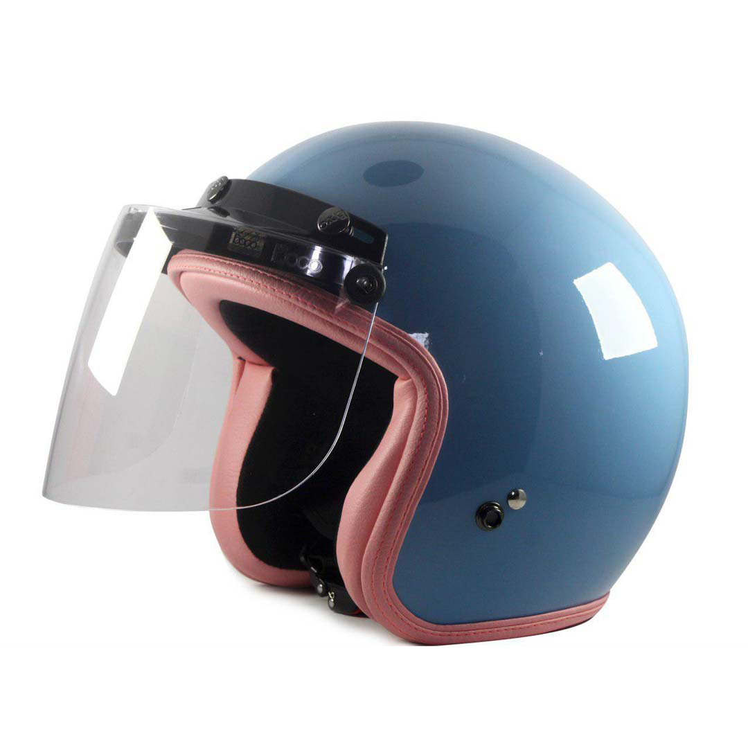 Helm Retro Sada Rosa