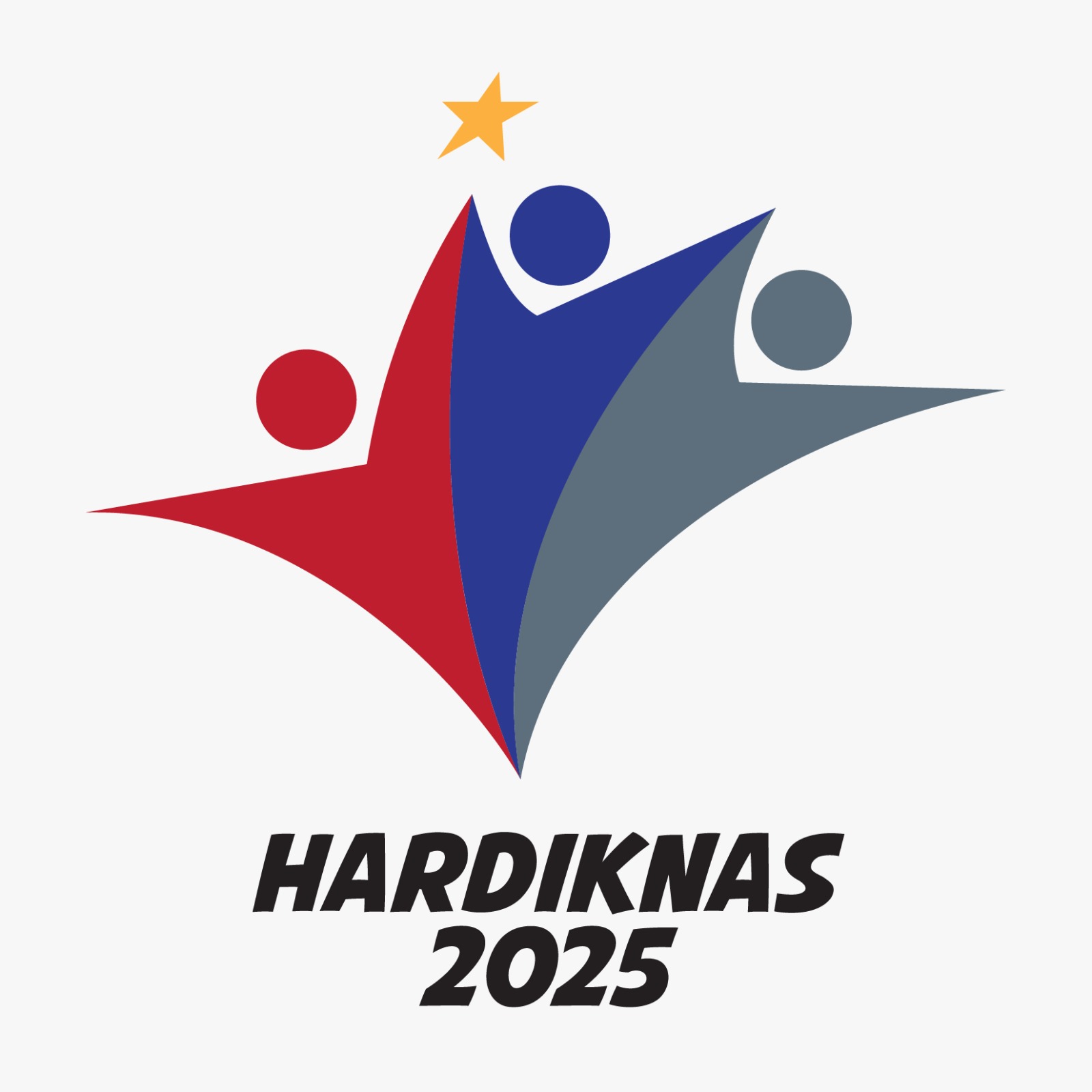 Logo Hardiknas 2025.