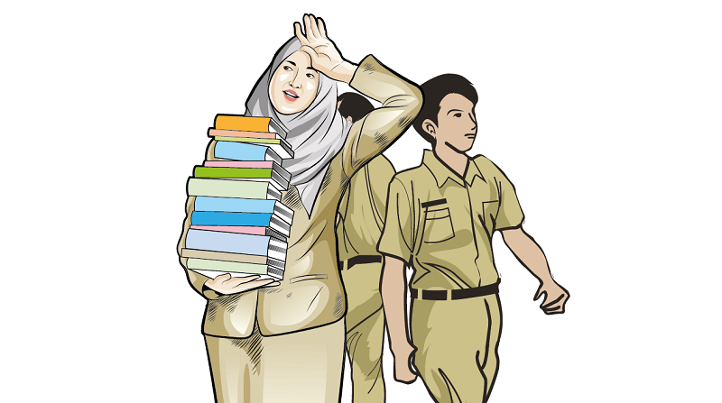 Ilustrasi Pegawai