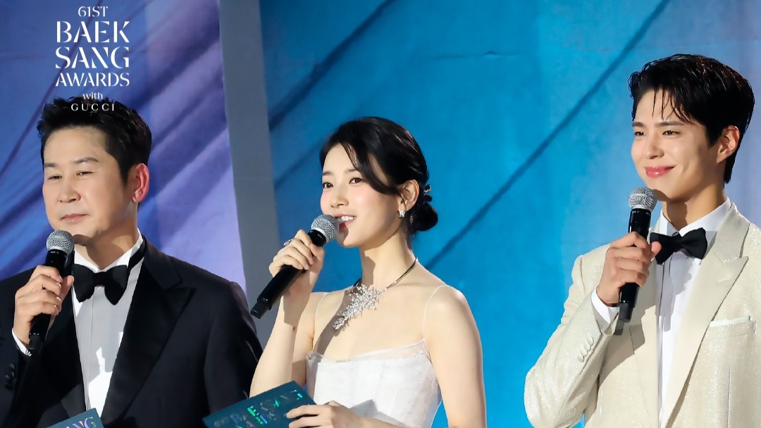 Potret Shin Dong Yup, Suzy, Park Bo Gum di Baeksang Arts Awards 2025 (Instagram baeksang.official)