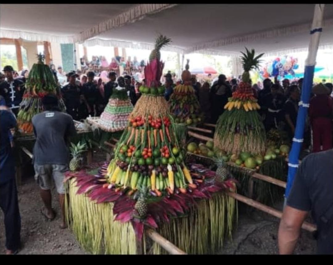Sedekah Bumi di desa woro Kragan Rembang