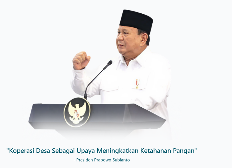 Presiden Prabowo: Koperasi desa sebagai upaya meningkatkan ketahanan pangan