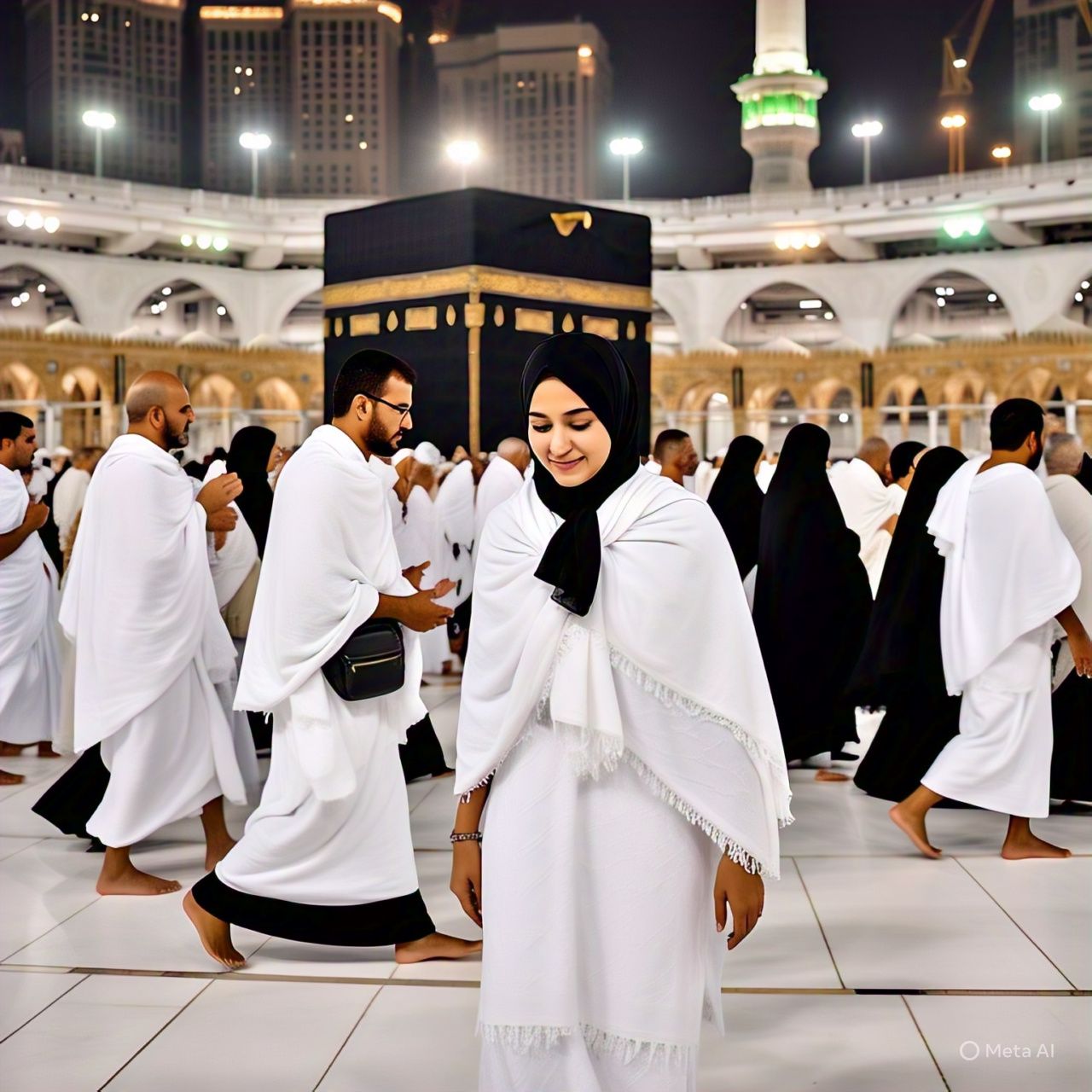 Umat muslim melaksanakan haji di bulan haji. Bagi yang haji mabrur dijanjikan Allah surga.