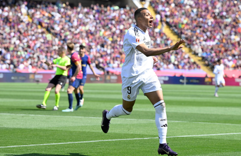Mbappe hattrick saat Real Madrid melawan Barcelona, tapi tetap kalah