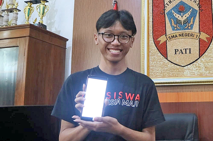 Gelar Abdi Fistawan,&nbsp;siswa SMAN 1 Pati&nbsp;