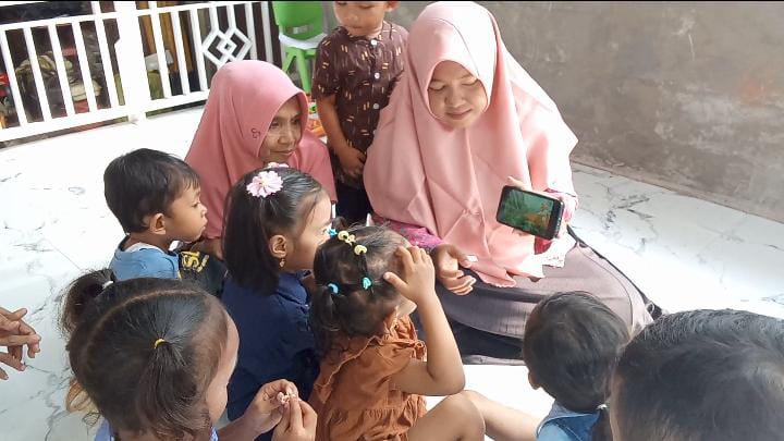 Implementasi Literasi Digital di Pos PAUD Kartini Jepara