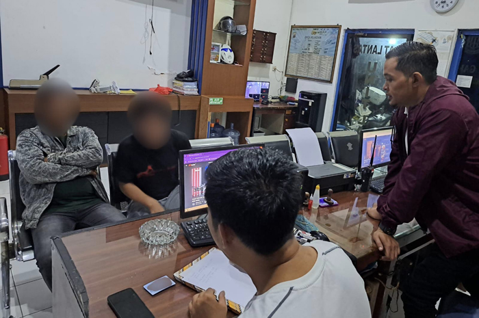 DIBEKUK: Polisi mengamankan praktik premanisme yang meresahkan masyarakat.