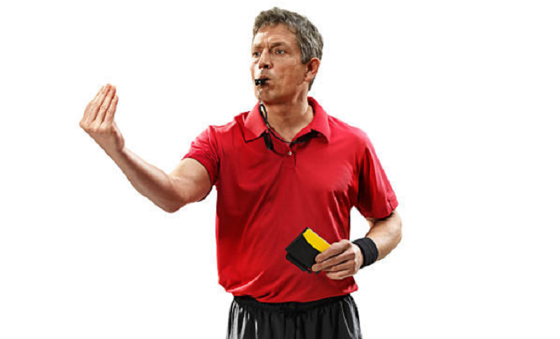 Ilustrasi foto wasit asing