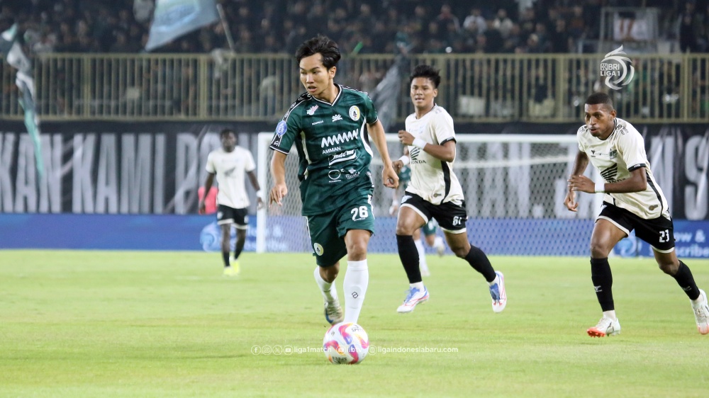 Dominikus Dion menjadi pemain andalan PSS Sleman di lini serang. (PT LIB)