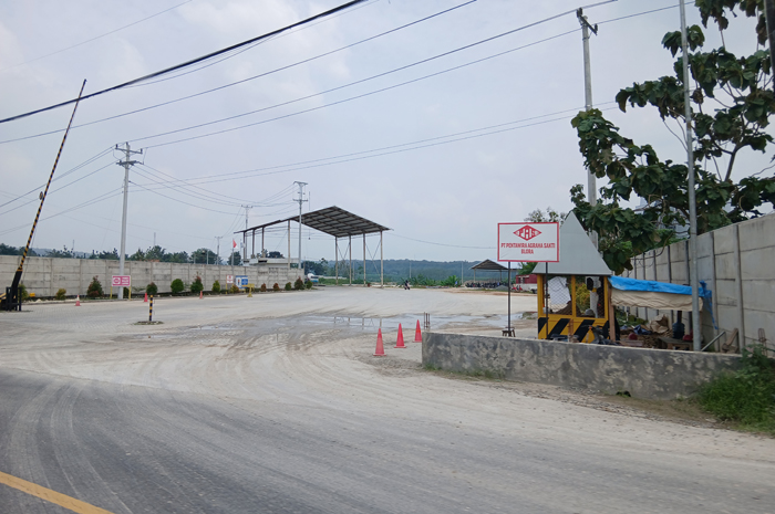 GERAKKAN PEREKONOMIAN: PT Pentawira Agraha Sakti, pabrik bidang kimia yang memproduksi kalsium berlokasi di Kecamatan Jiken, Blora, sudah beroperasi sejak 2023 lalu.