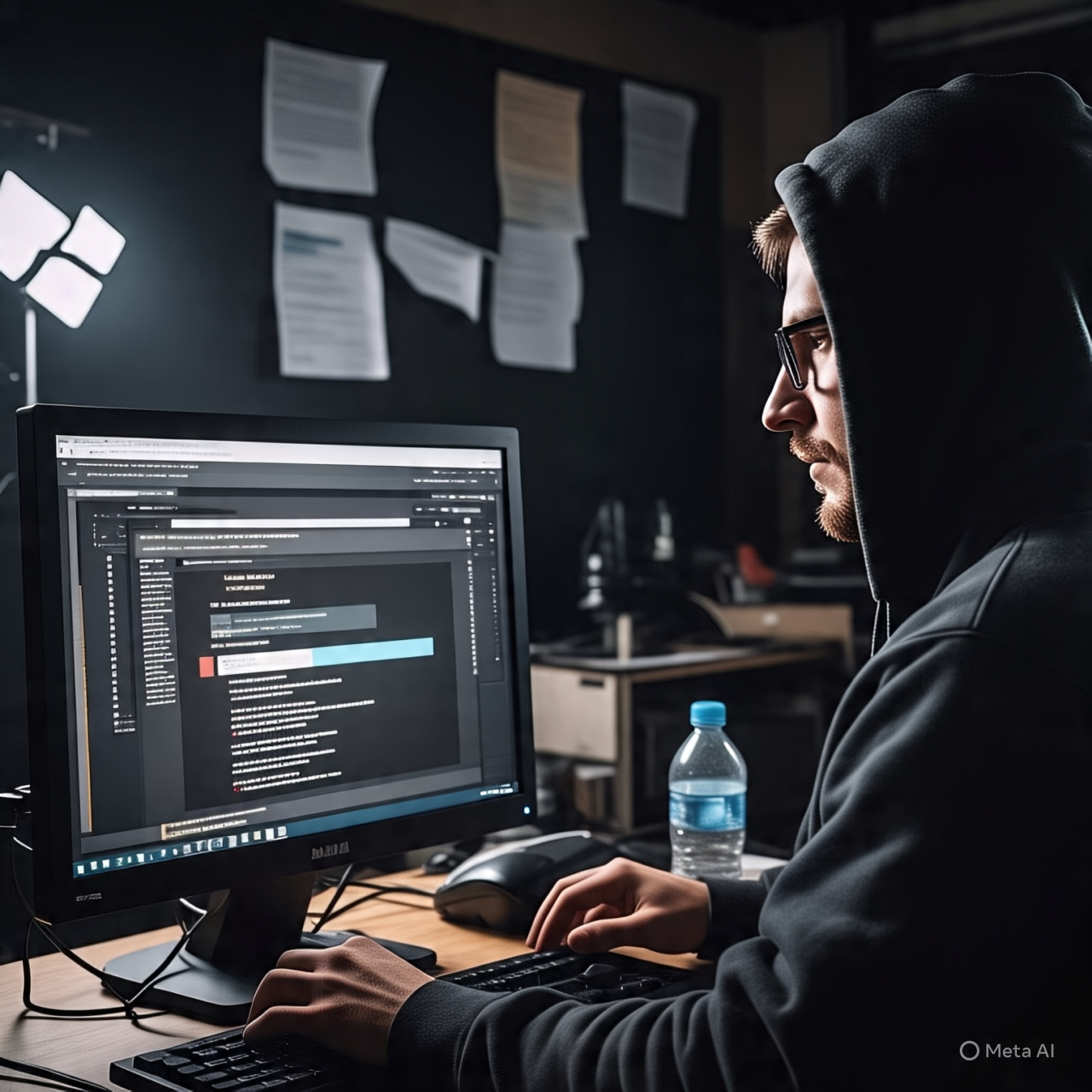 ilustrasi: phising (pencurian data pribadi). (AI)