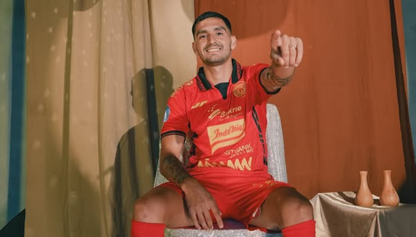 Pablo Andrade Pemain Persija Jakarta yang menjadi komoditi panas di bursa transfer liga 1