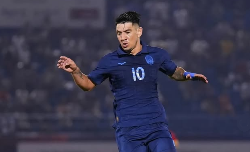 penyerang naturalisasi timnas Kamboja, Andres Nieto