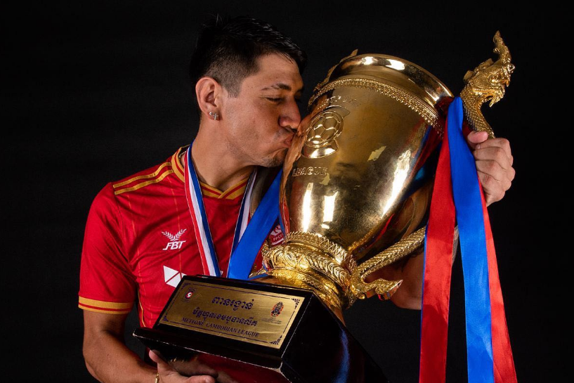 penyerang naturalisasi timnas Kamboja, Andres Nieto