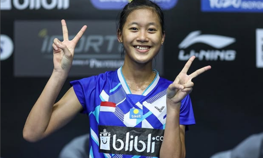 Potret Putri K.Wardani, pemain bulutangkis tunggal putri