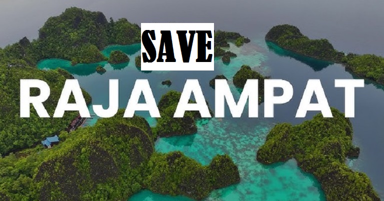 Tagar Save Raja Ampat