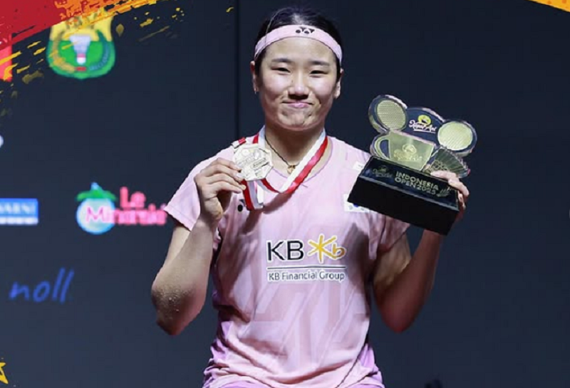 An Se Young juara tunggal putri indonesia open 2025