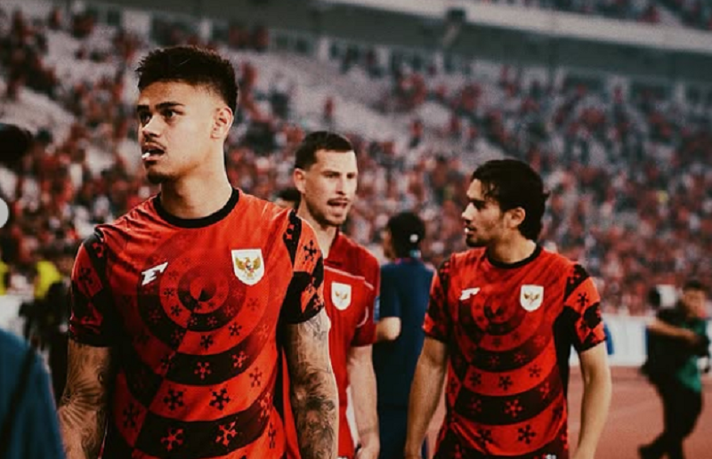 Mees Hilgers tampil jadi starter saat Indonesia bertandang ke Osaka melawan Jepang