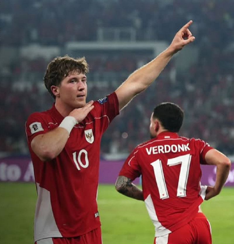 Ole Romeny pemain timnas Indonesia