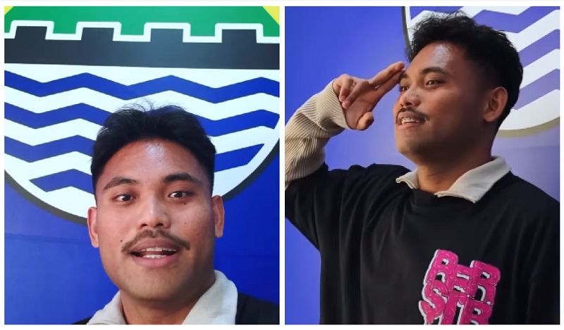 Saddil Ramdani resmi diperkenalkan menjadi pemain baru Persib Bandung