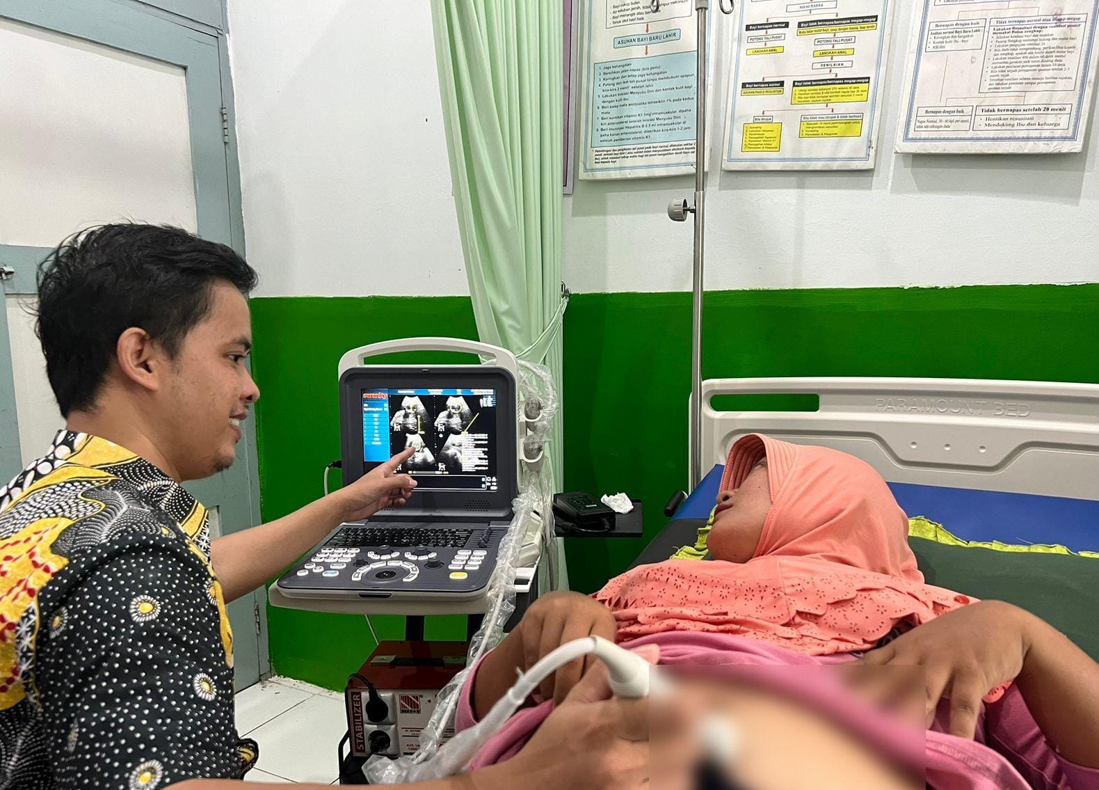 ANC: Layanan USG yang ada di puskesmas di Kabupaten Grobogan.