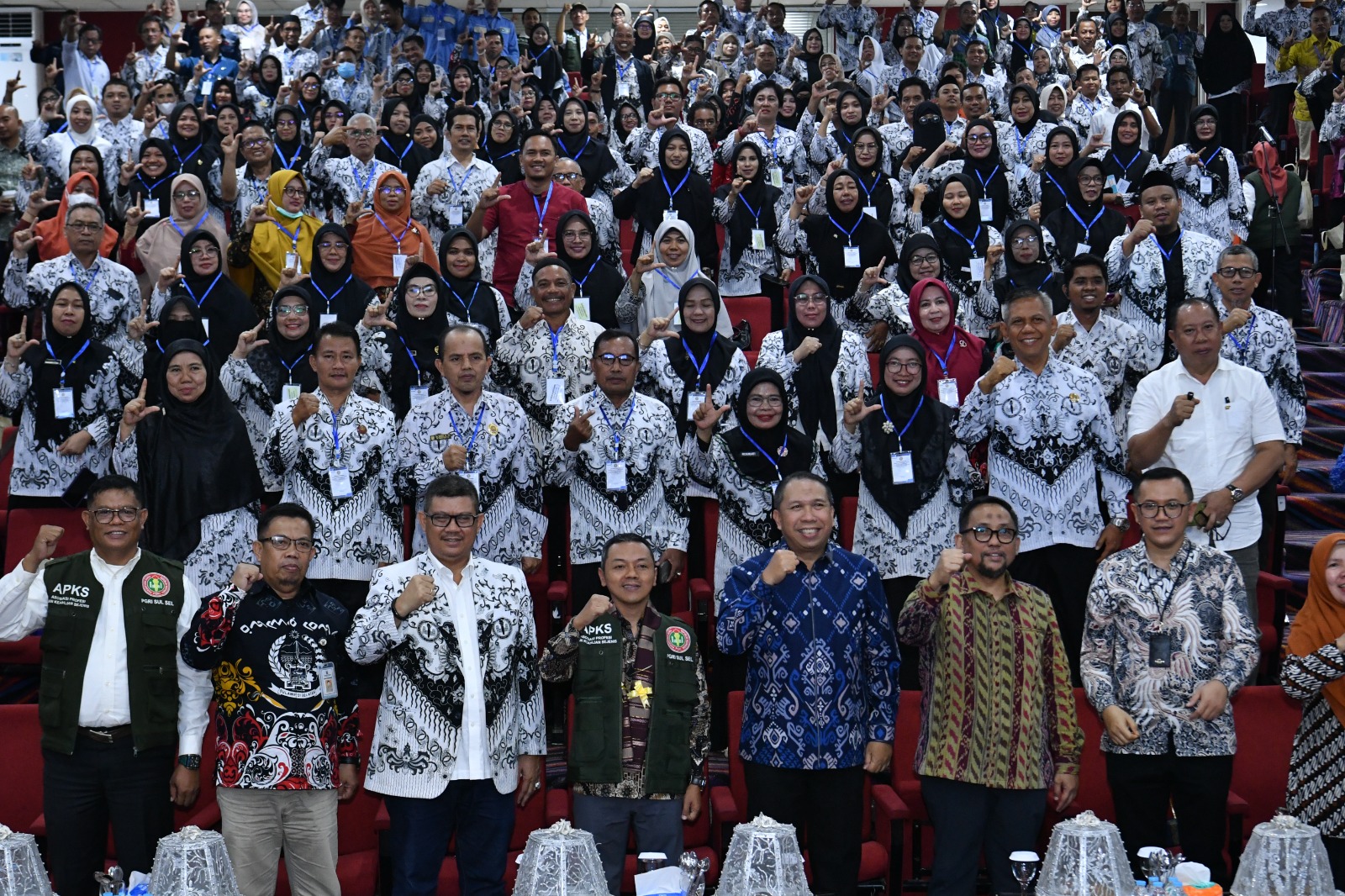 BERSAMA GURU: Kemendikdasmen gelar acara bareng guru-guru se Indonesia