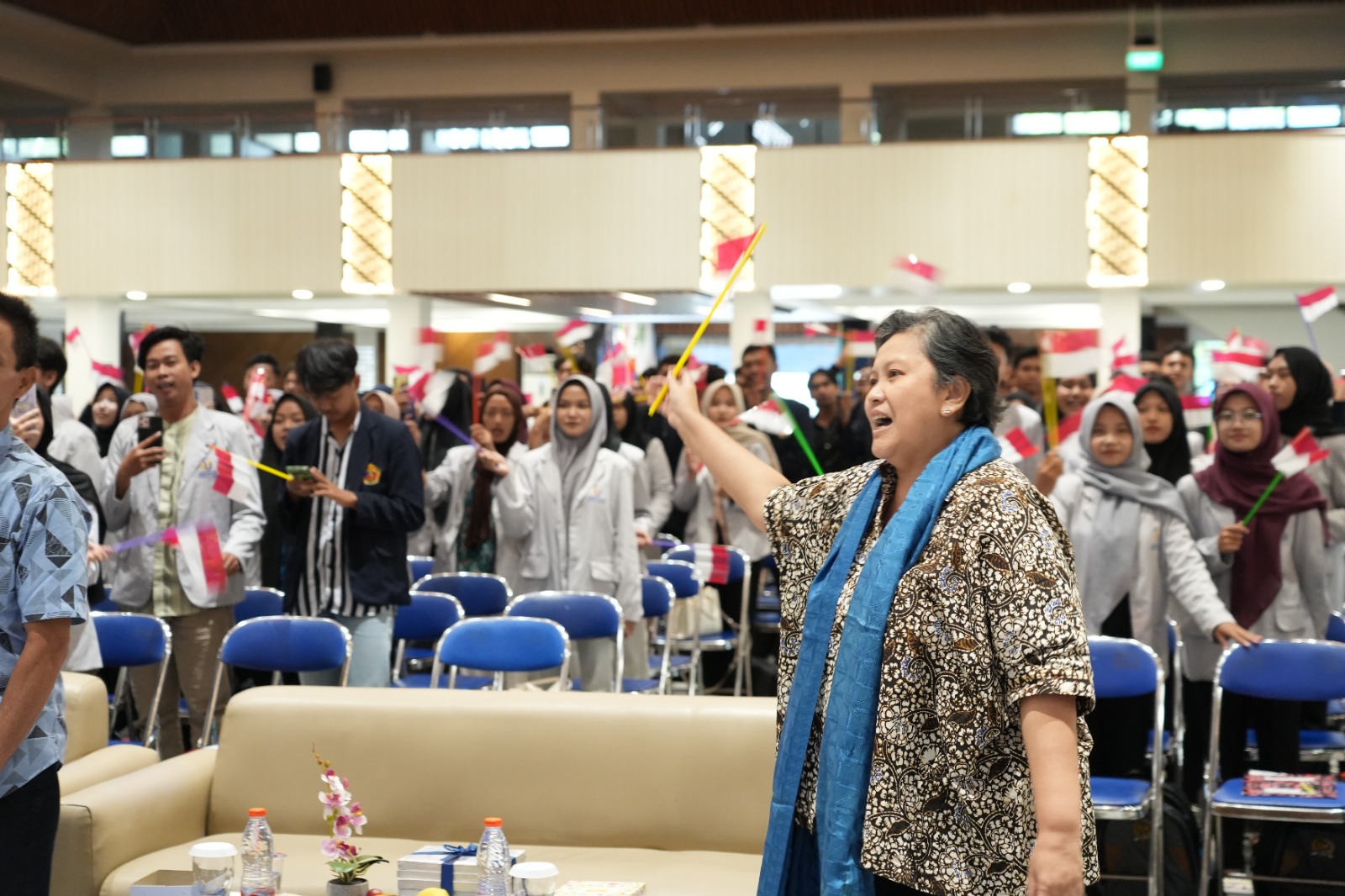 Wakil Ketua MPR RI Lestari Moerdijat saat mengisi empat pilar di Universitas Muria Kudus (UMK) Sabtu (14/6/2025)