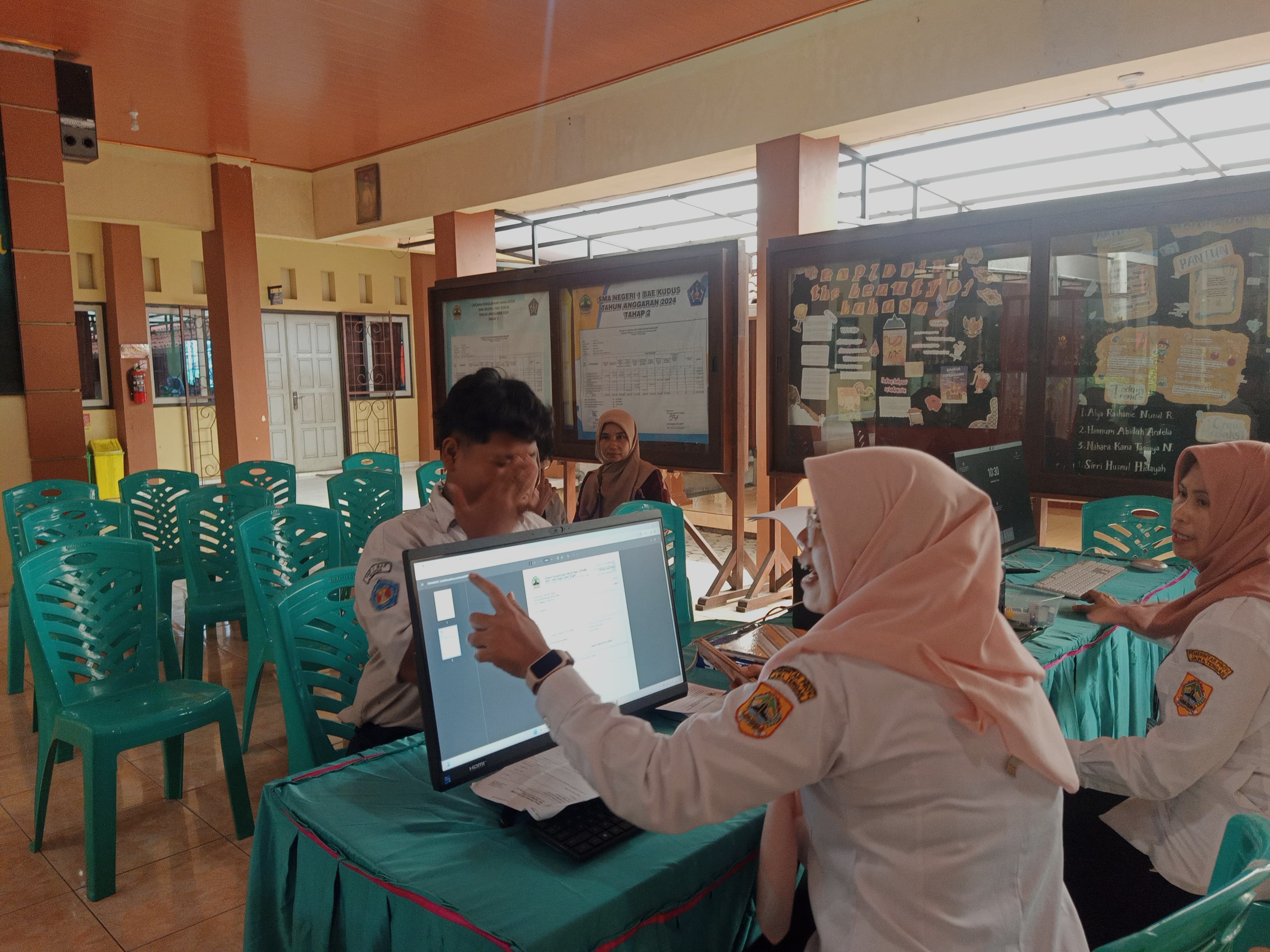 Pendaftaran SPMB di SMA Negeri 1 Bae Kudus