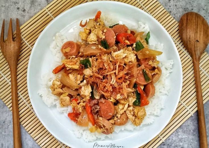 Nasi gila yang mudah dibuat dirumah