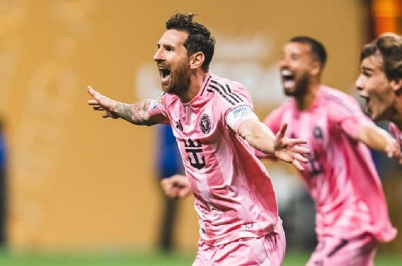Lionel Messi mencetak 50 gol di inter Miami