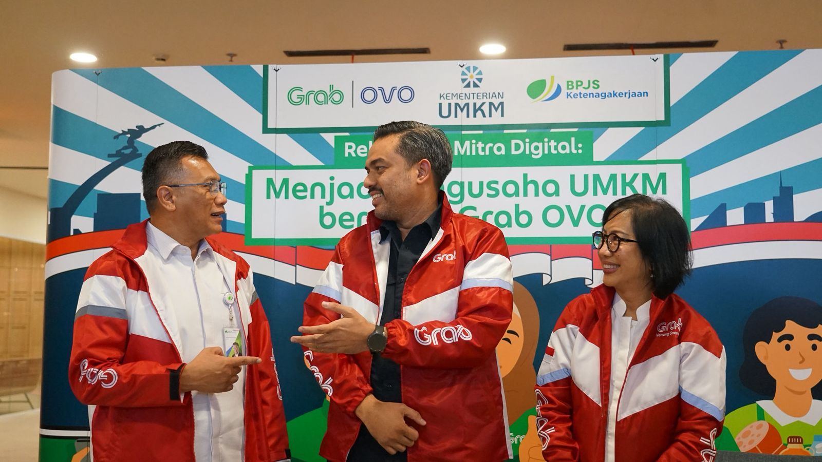 BPJS Ketenagakerjaan dukung Grab dan Kementrian UMKM melalui program &ldquo;Rekrutmen Mitra Digital: Menjadi Pengusaha UMKM Bersama Grab!&rdquo;