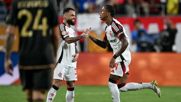 Flamengo bermain imbang 1-1 dengan Los Angeles FC.