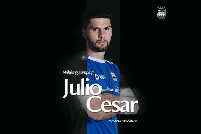 Salah satu rekrutan terbaru Persib Julio Cesar