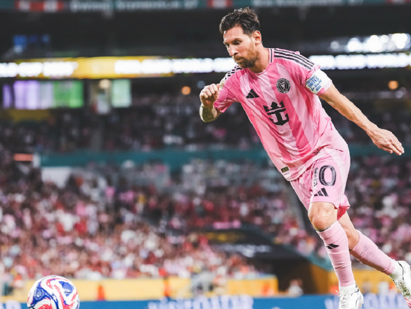 Lionel Messi di inter Miami