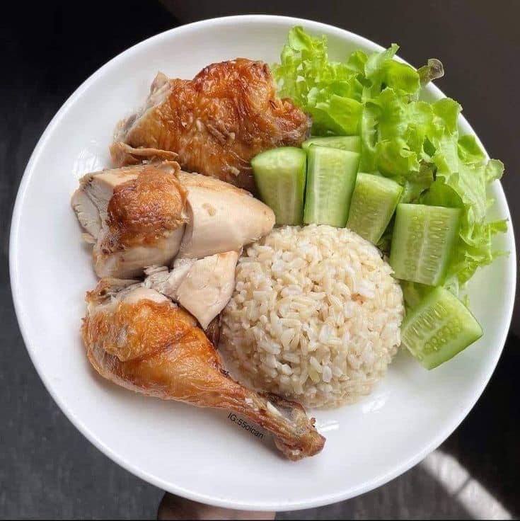 Ilustrasi makanan seimbang