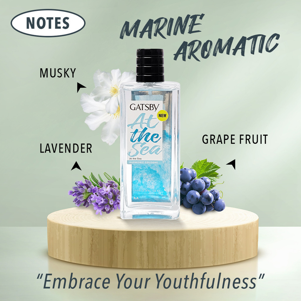 Gatsby Harmonic Cologne At The Sea