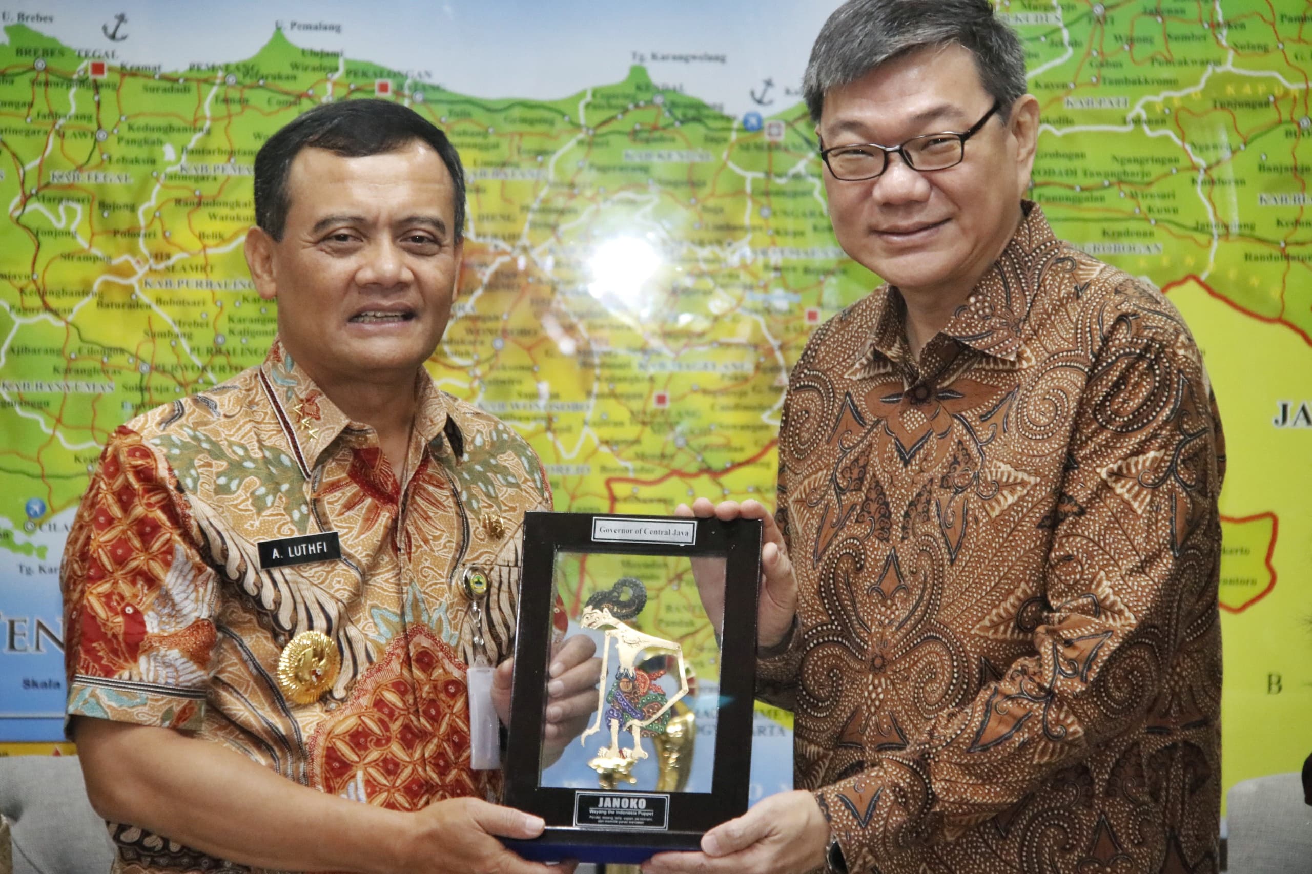 Kunjungan Duta Besar Singapura Kwok Fook Seng di Kantor Gubernur Jateng