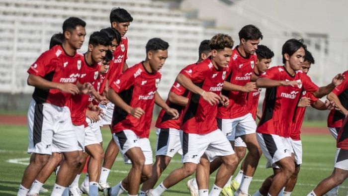 Pemain-pemain Timnas Indonesia U-23 akan menghadapi tantangan pada Piala AFF U-23 2025.