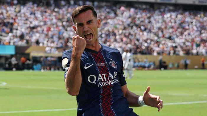 Fabian Ruiz terpilih sebagai man of the match dalam laga PSG vs Madrid.