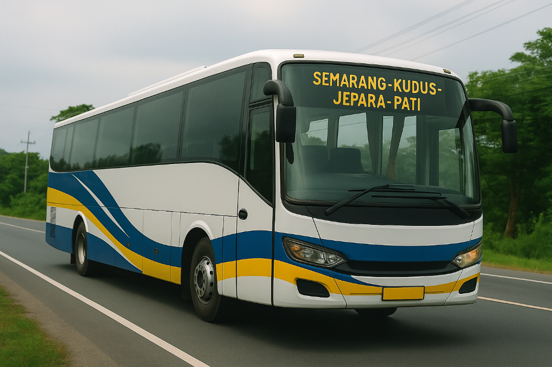 ILUSTRASI: Transportasi massal lintas kabupaten. (ANDIKA TRISNA SAPUTRA/AI/RADAR KUDUS)