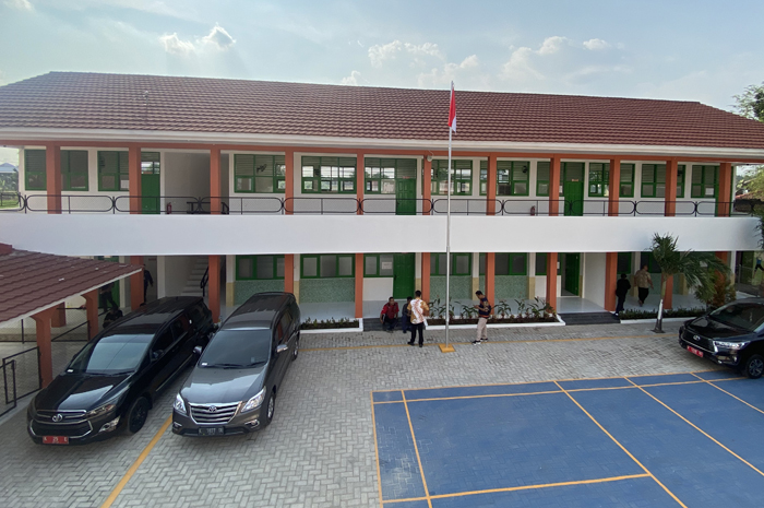 PERSIAPAN: Sekolah Rakyat di Blora usai tqhap pembangunan dan akan segera diresmikan.
