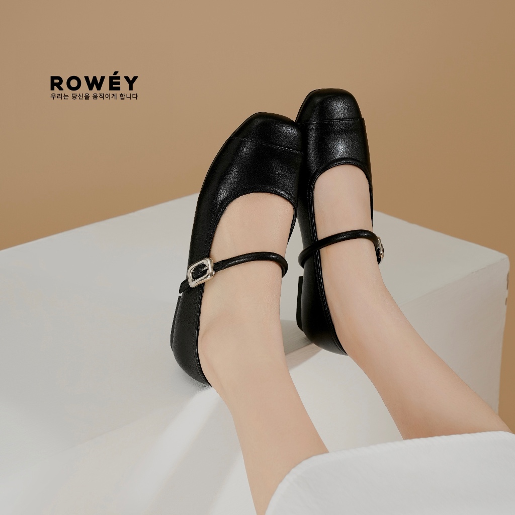 Rowey Flat Shoes Mary Jane Ji Won