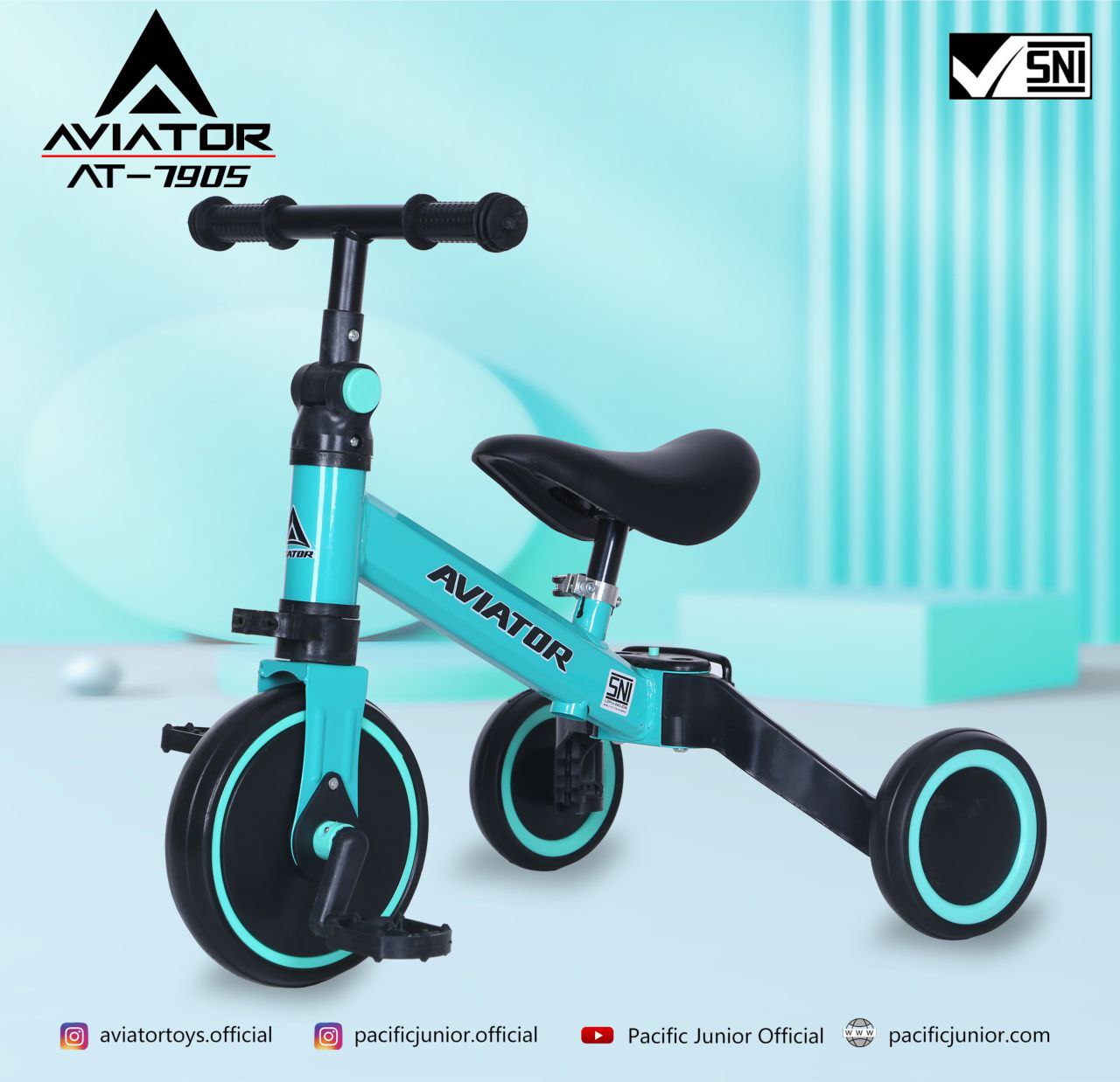 Aviator Balance Bike 3 in 1